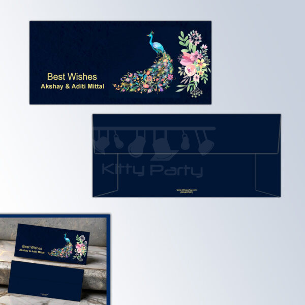 Peacock Theme Personalised Envelope Peacock-Theme-Personalised-Envelope