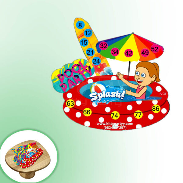 Pool-party-theme-tambola-ticket