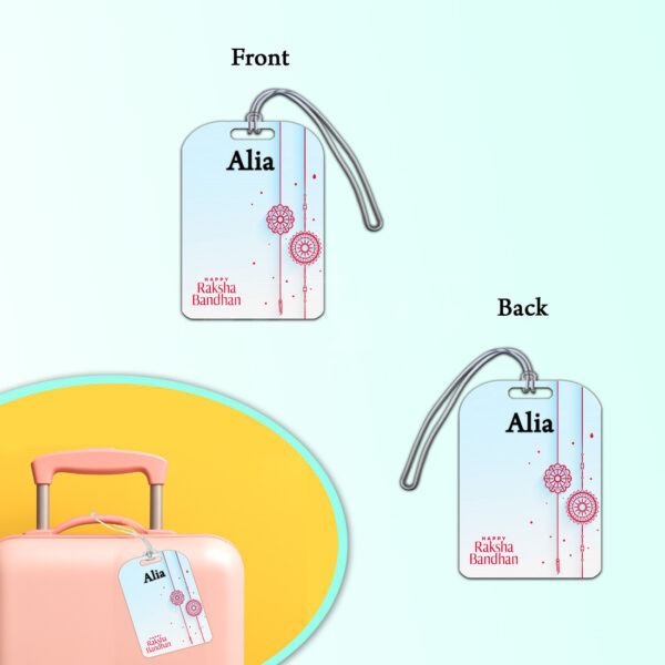 Rakhi Theme Luggage Tag Rakhi-Theme-Luggage-Tag