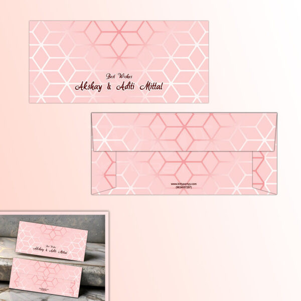 Royal-Pink-Pattern-Personalised-Envelope