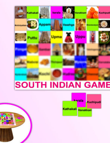 South Indian Theme Bord Game