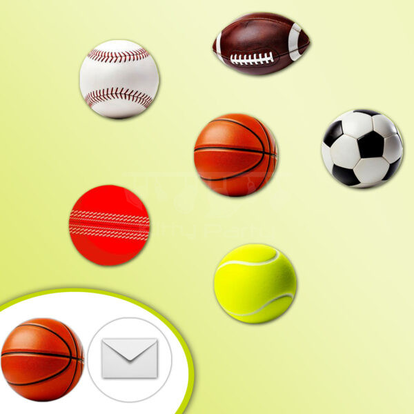 Sports Theme Shape Envelope
