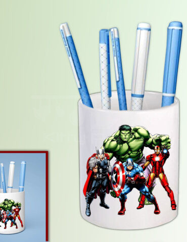 Super Heroes Theme Pen Holder