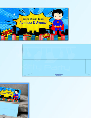 Superboy-Theme-Personalised-Envelope