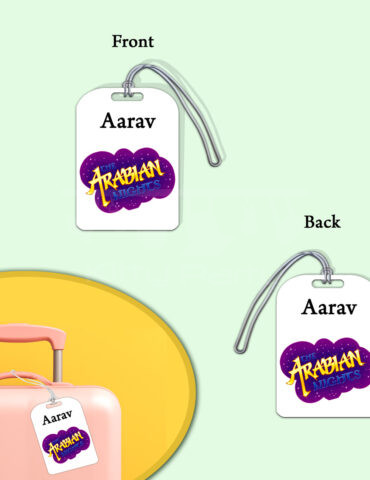 Arabian-Nights-Theme-Luggage-Tag