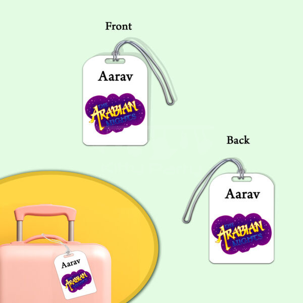 Arabian-Nights-Theme-Luggage-Tag