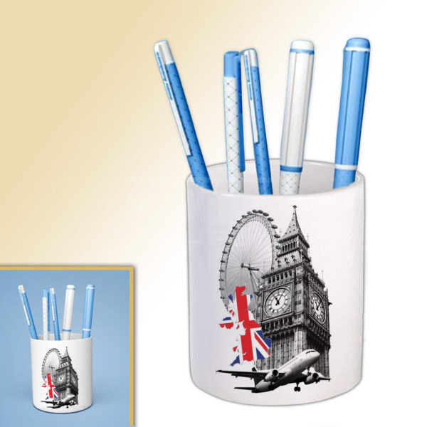 Around-The-World-Theme-Pen-Holder
