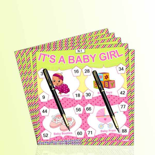 Baby Shower Girl Printed Tambola Tickets Baby-Shower-Girl-Printed-Tambola-Tickets
