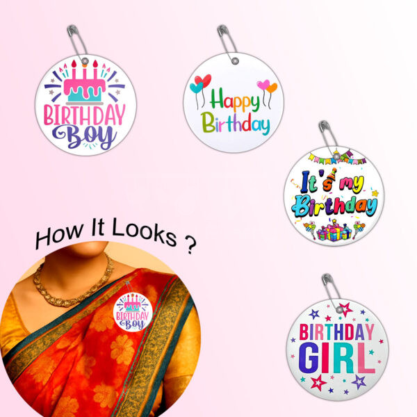Birthday-Party-Theme-Badges