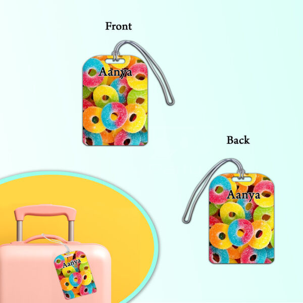 Candies-Theme-Luggage-Tag