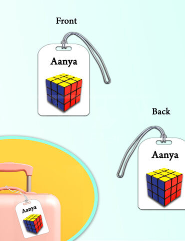 Childhood-Theme-Luggage-Tag