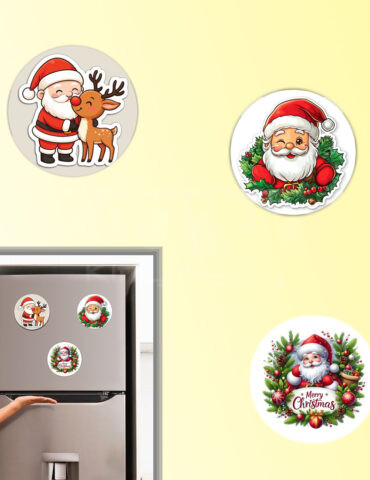 Christmas-Theme-Fridge-Magnets