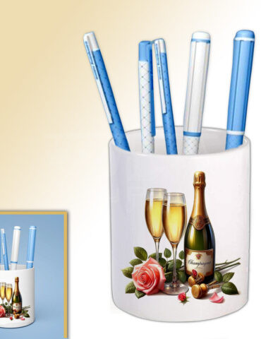 Cocktail-Theme-Pen-Holder