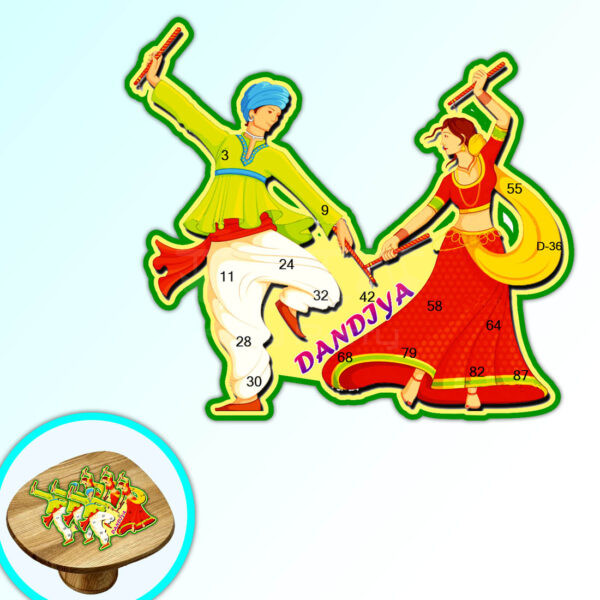 Dandiya-Shape-Tambola-Ticket