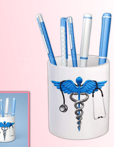 Doctor-Theme-Pen-Holder