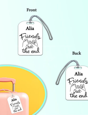 Friends-Forever-Theme-Luggage-Tag
