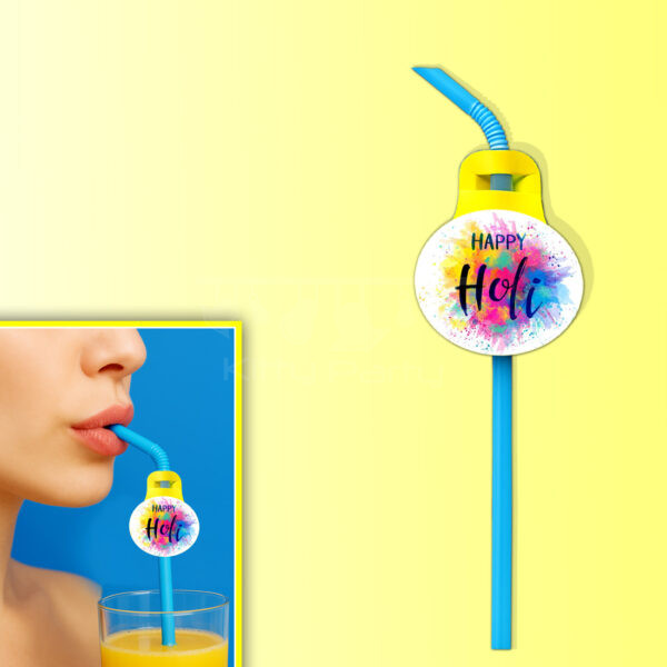 Holi-Theme-Straw