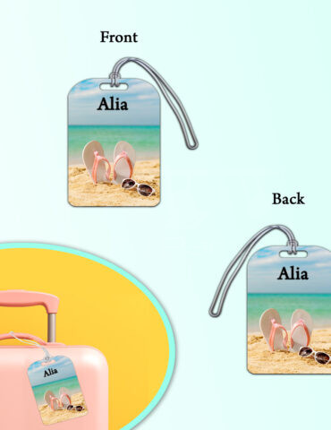 Holidays-Theme-Luggage-Tag