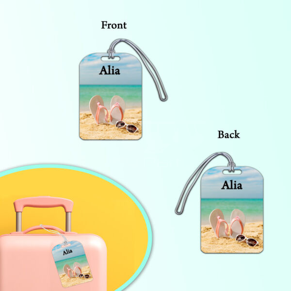 Holidays-Theme-Luggage-Tag