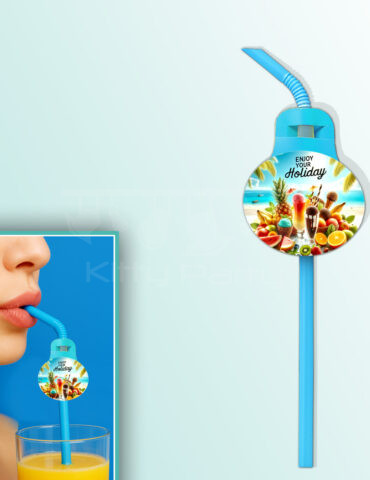 Holidays-Theme-Straw