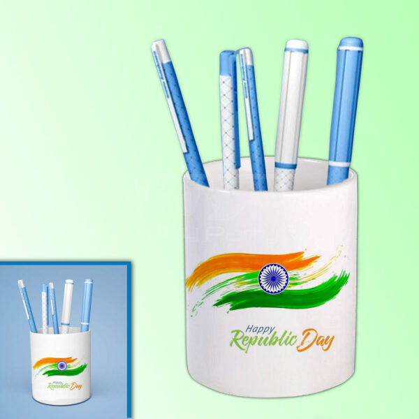 Independence Day Theme Pen Holder Independence-Day-Theme-Pen-Holder