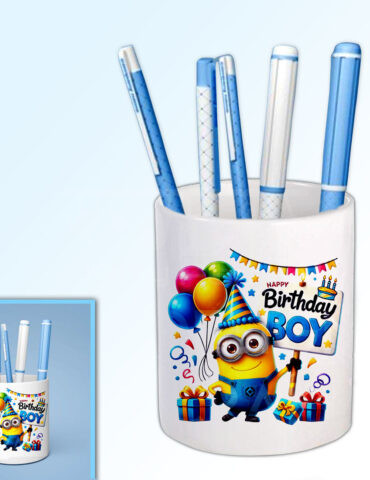 Minion-Theme-Pen-Holder