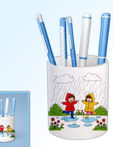 Monsoon-Theme-Pen-Holder