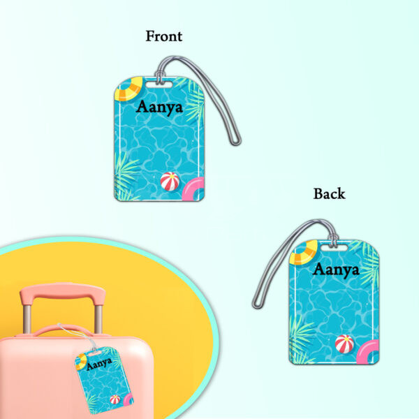 Pool-Theme-Luggage-Tag