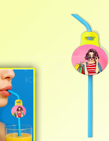 Shopaholic-Theme-Straw