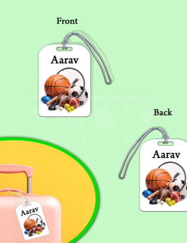 Sports-Theme-Luggage-Tag