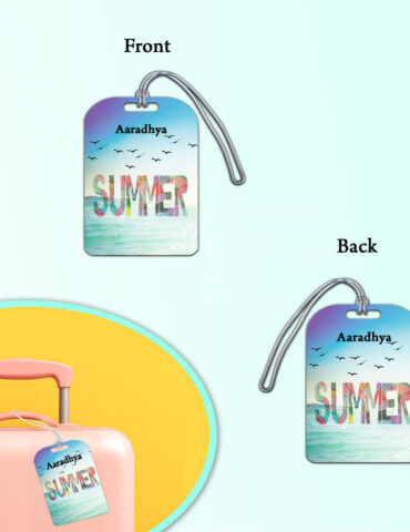 Summer-Season-Theme-Luggage-Tag