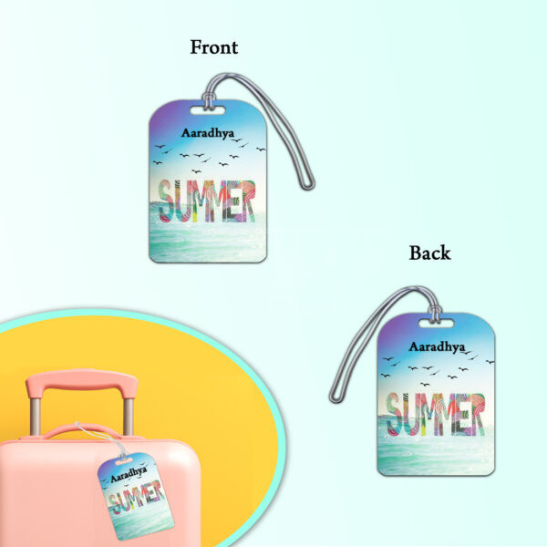 Summer-Season-Theme-Luggage-Tag