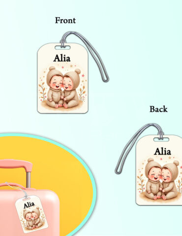Twins-Theme-Luggage-Tag