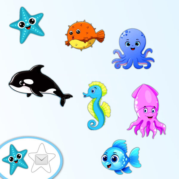 Under Water Theme Shape Envelopes Under-Water-Theme-Shape-Envelopes