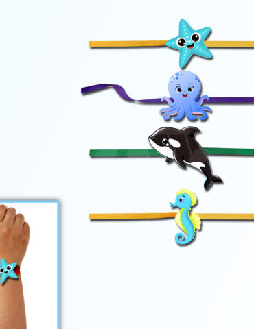 Under-Water-Theme-Wrist-Bands