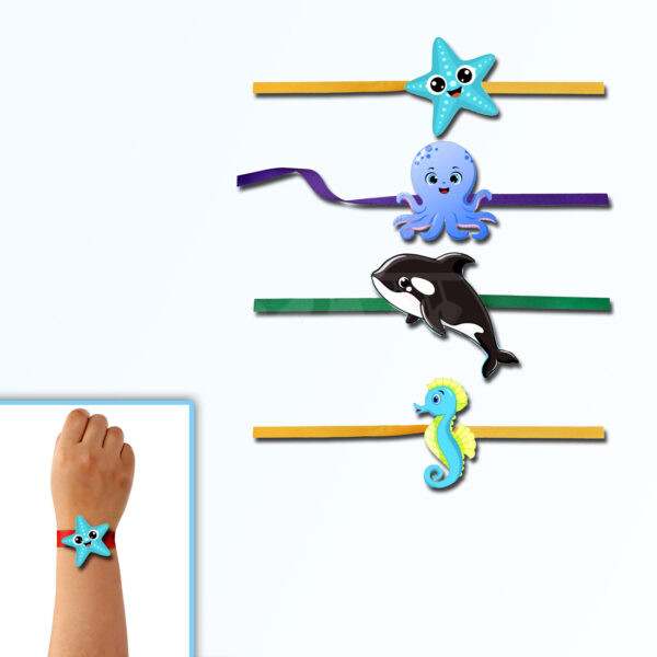 Under-Water-Theme-Wrist-Bands