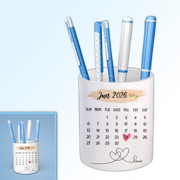 Wedding Special Theme Pen Holder Wedding-Special-Theme-Pen-Holder