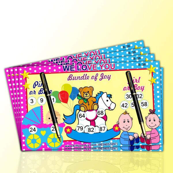 baby shower Tambola Ticket baby-shower-Tambola-Ticket