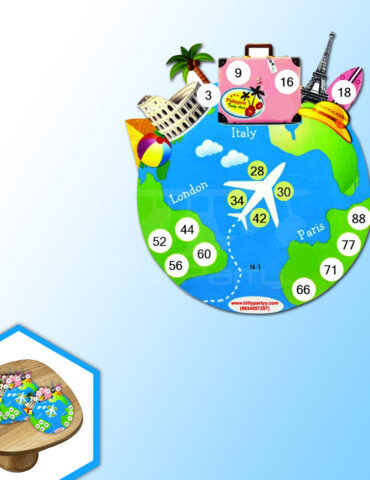 Around-the-World-Shape-Tambola-Ticket