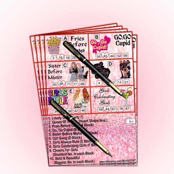 Galentine Tambola Ticket Galentine-Tambola-Ticket