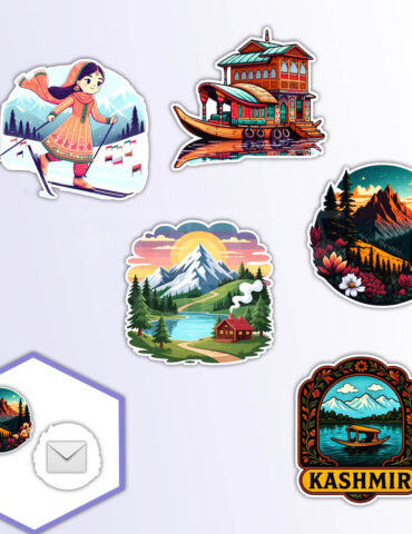 Kashmir-Theme-Shape-Envelope