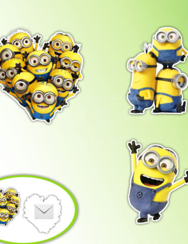 Minion-Theme-Shape-Envelopes