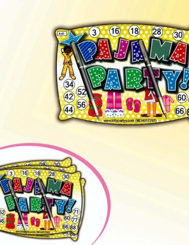 Pajama-Party-Tambola-Tickets