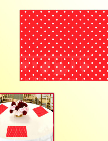 Polka-dots-theme-table-mat