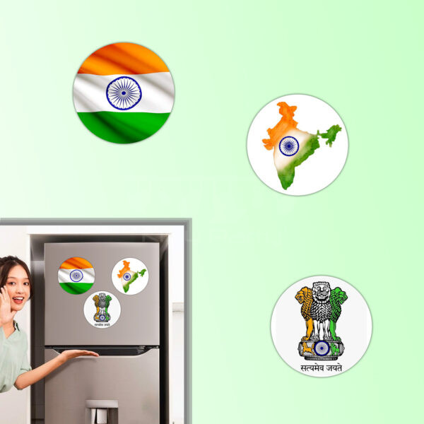 Republic Day Theme Fridge Magnets Republic-Day-Theme-Fridge-Magnets