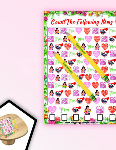 Mother's Day Counting Game