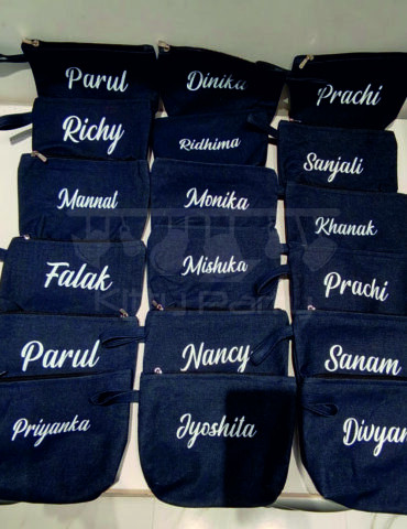 Denim Pouches