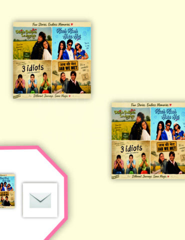 Bollywood Theme Envelopes