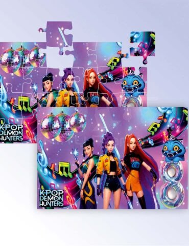 K-Pop Demon Hunters Theme Puzzle