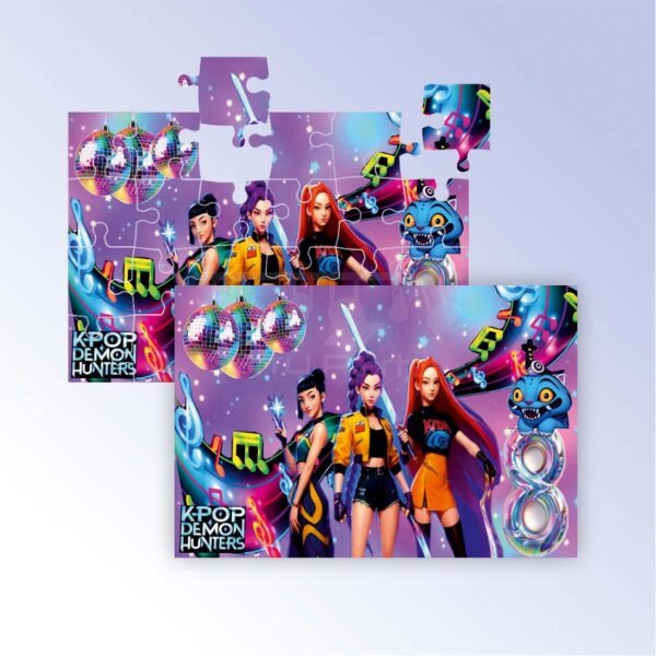 K-Pop Demon Hunters Theme Puzzle